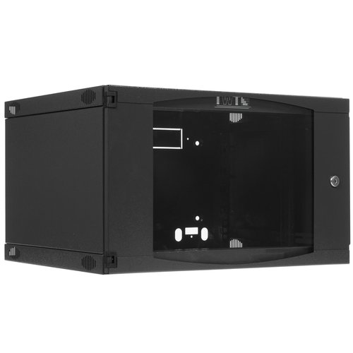 Шкаф коммутационный Lanmaster Next TWT-CBWNG-6U-6x4-BK
