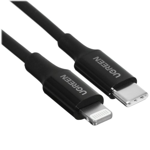 Кабель Ugreen Lightning 8-pin - USB Type-C черный