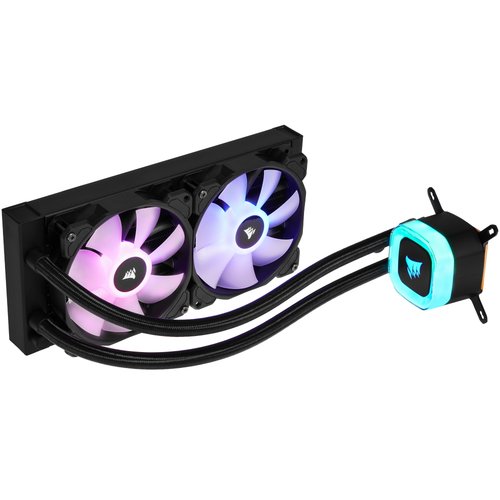 Система охлаждения Corsair H100 RGB черная