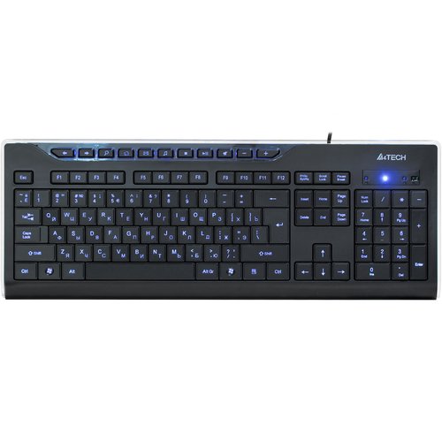 Klaviatura  simli A4Tech KD-800L Slim Multimedia rangi qora