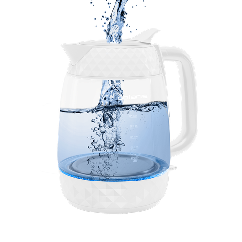 Электрочайник Polaris PWK 1809CGL Water Way Pro белый