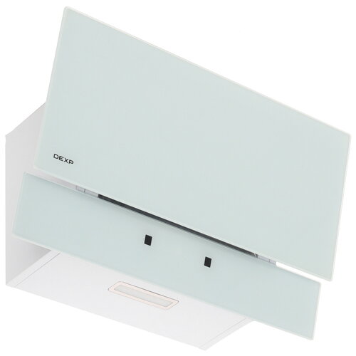 Вытяжка наклонная DEXP CH60-SVF белый/белый
