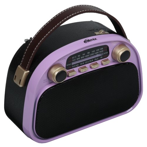 Радиоприемник Ritmix RPR-040 сиреневый