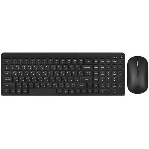 Клавиатура+мышь беспроводная   DEXP DKM-061F черный