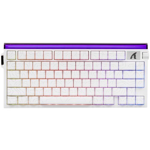 Клавиатура  проводная Attack Shark R85 HE Contour Line White цвет белый