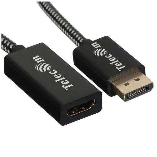Кабель однонаправленный Telecom HDMI - DisplayPort, 0.2 м