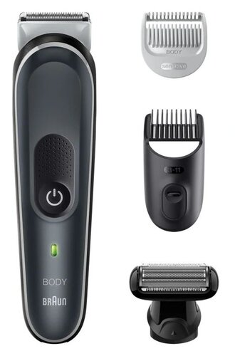 Триммер Braun BG5370 серый/черный