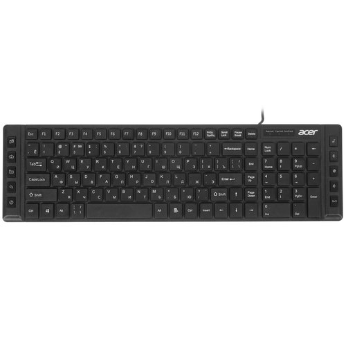 Клавиатура  проводная Acer OKW010 цвет черный