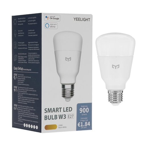 Умная светодиодная лампа Yeelight Smart LED Bulb W3 White