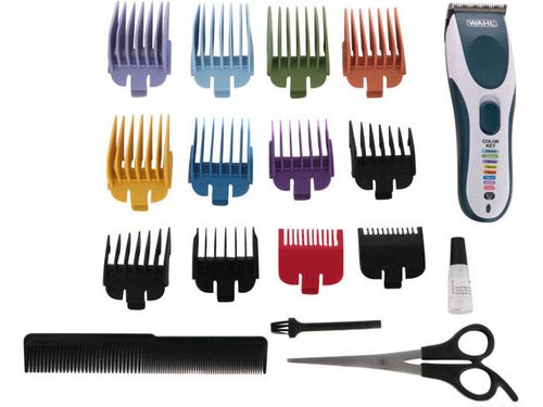 Машинка для стрижки Wahl ColorPro Cordless синий/белый