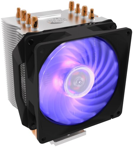 Кулер для процессора Cooler Master Hyper H410R RGB [RR-H410-20PC-R1] черный