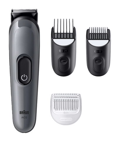 Триммер Braun AIO3500 серый/черный
