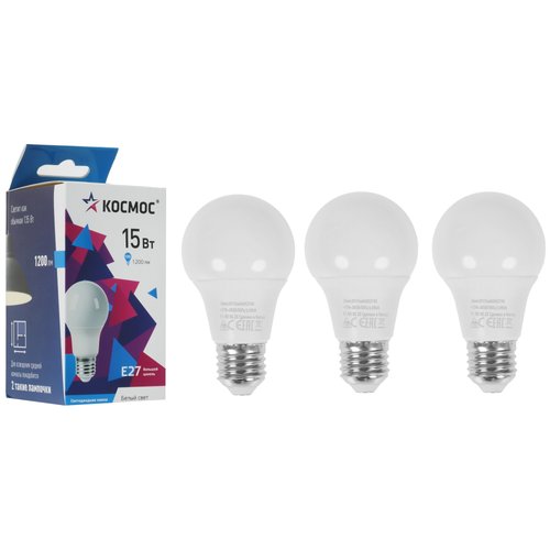 Комплект светодиодных ламп Космос Lksm_LED15wA60E2745