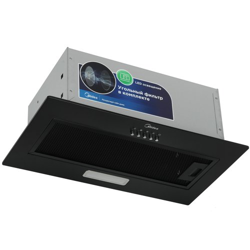 Вытяжка полновстраиваемая Midea MH60I301B черный