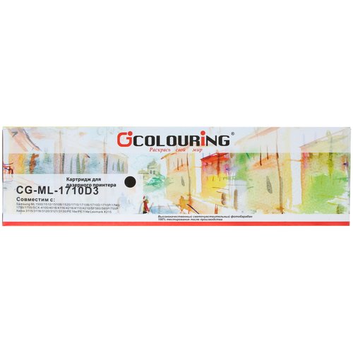 Картридж лазерный Colouring CG-ML-1710 черный