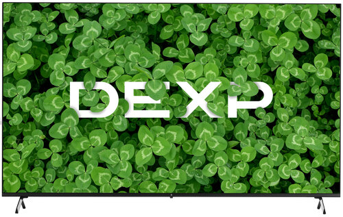 65" (164 см) Телевизор DEXP 65UCY3 черный