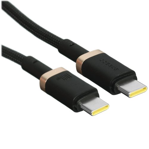 Кабель Baseus USB Type-C - USB Type-C золотистый