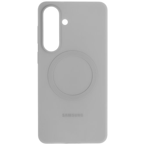 Накладка  Samsung Silicone Magnet Case для Samsung Galaxy S26+ серый