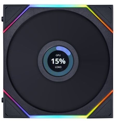 Реверсный вентилятор LIAN LI UNI FAN TL WIRELESS LCD 140 [G99.14RTLLCD1W1B.R0] черный