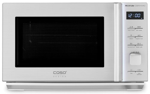 Микроволновая печь CASO MG 20 Cube Ceramic серый