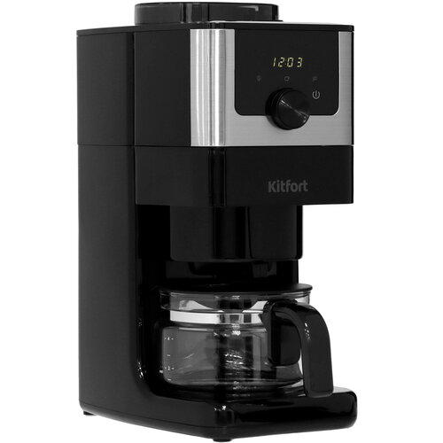 Кофеварка капельная Kitfort КТ-7288 черный