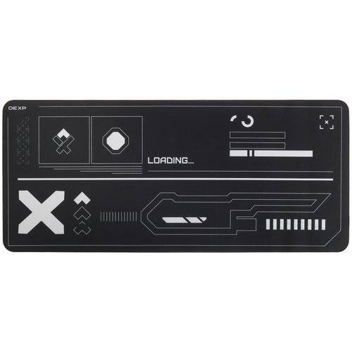 Коврик DEXP Print Stream (XL) черный