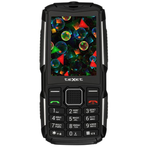 Сотовый телефон teXet TM-D314 черный/серебристый