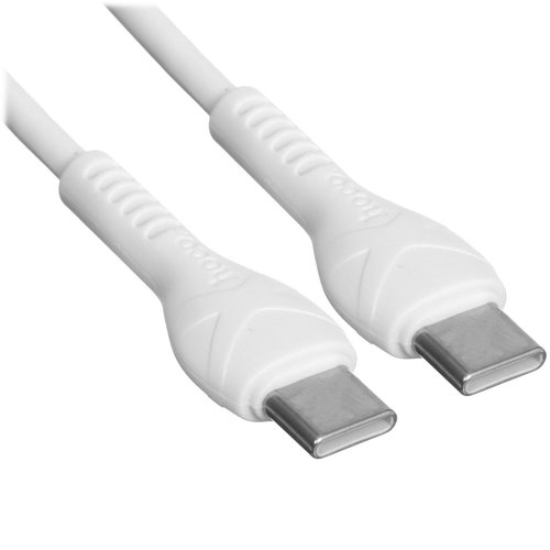 Кабель Hoco USB Type-C - USB Type-C белый 1 м