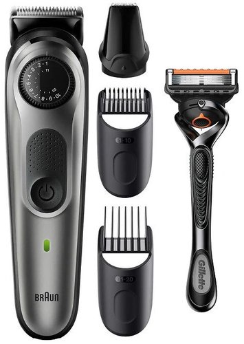 Триммер Braun BT5360 серый/черный