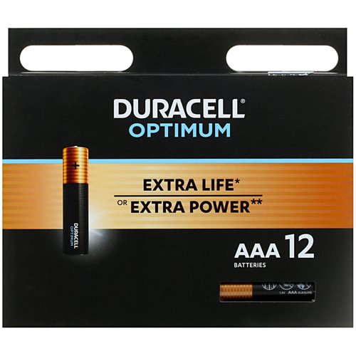 Батарейка Duracell Optimum AAA (LR03/FR03)