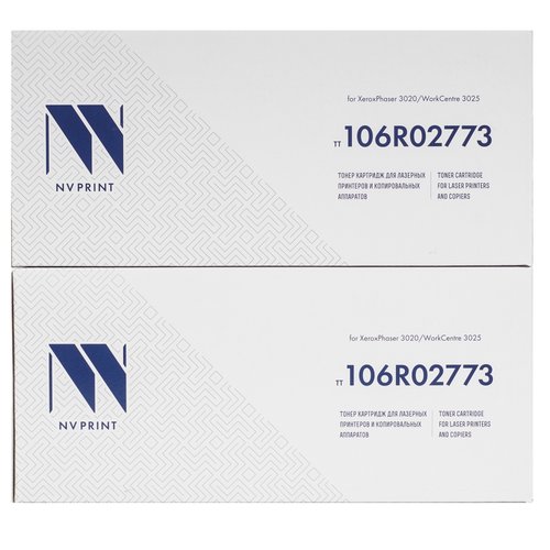 Картридж лазерный NV-Print NV-106R02773-SET2 черный