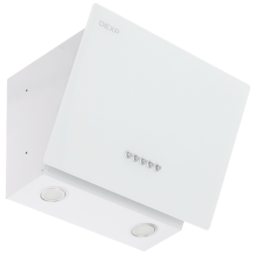 Вытяжка наклонная DEXP SC50W-650 белый/белый