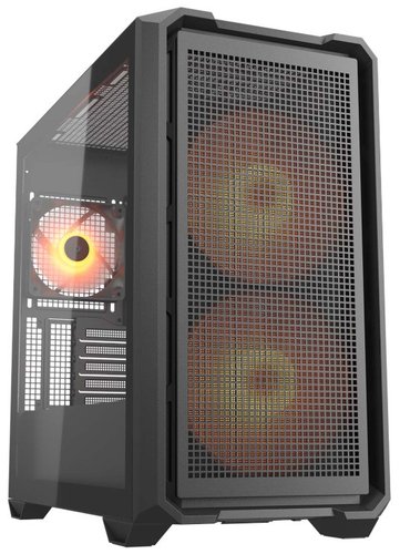 Korpus Cougar MX600 MINI RGB  qora