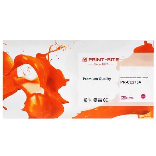 Картридж лазерный Print-Rite PR-CE273A пурпурный