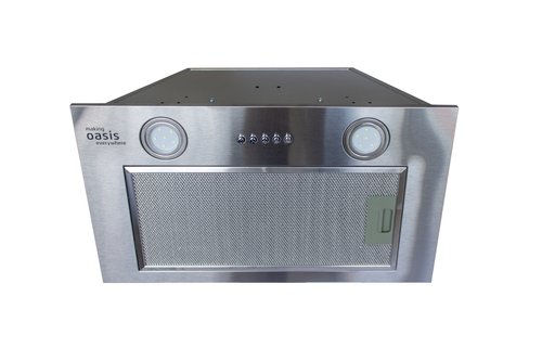 Вытяжка полновстраиваемая Oasis UM-52S серебристый