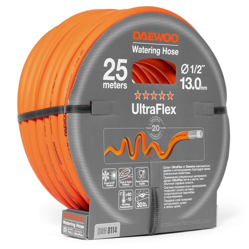 Шланг поливочный Daewoo UltraFlex DWH 8114