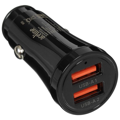 Автомобильное ЗУ Aceline ACU2AA18 черный