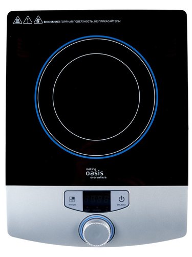 Плита компактная электрическая Oasis A-PB1S черный