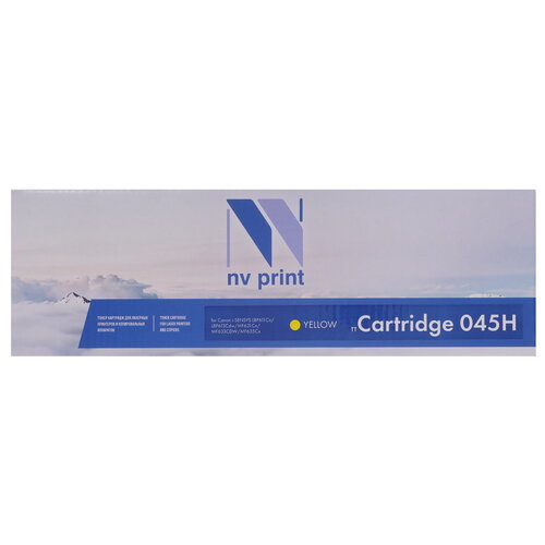 Картридж лазерный NV Print NV-045H желтый