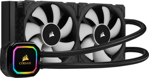 Система охлаждения Corsair iCUE H100i RGB PRO XT черная