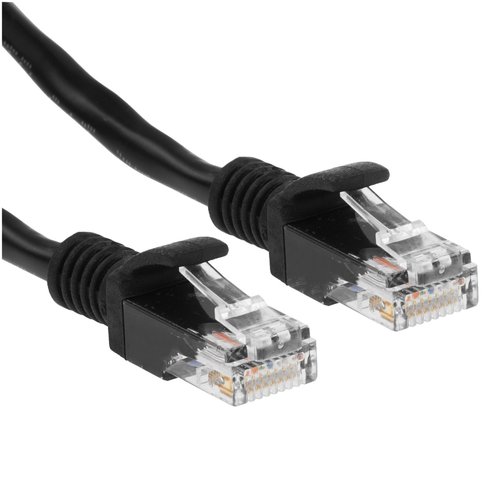 Патч-корд Cablexpert PP10-1M/BK
