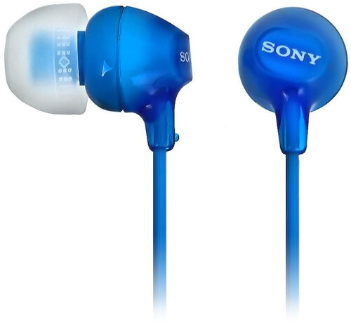 Проводные наушники Sony MDR-EX15APLI  синий 2014