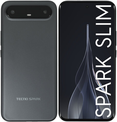 6.78" Смартфон Tecno SPARK Slim 256 ГБ черный