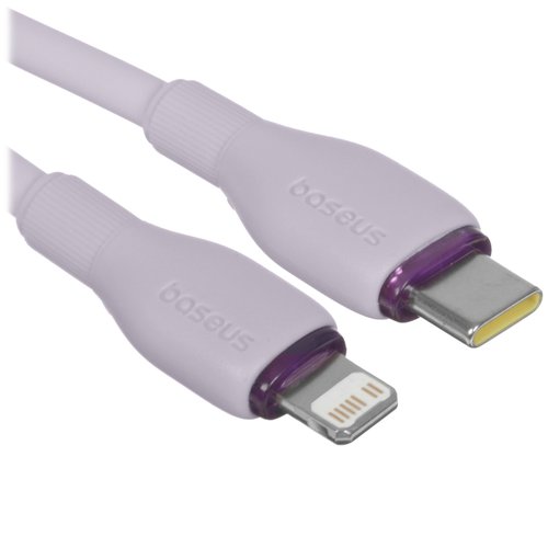 Кабель Baseus Lightning 8-pin - USB Type-C фиолетовый