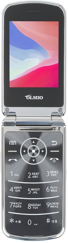 Сотовый телефон Olmio F28 черный/серебристый