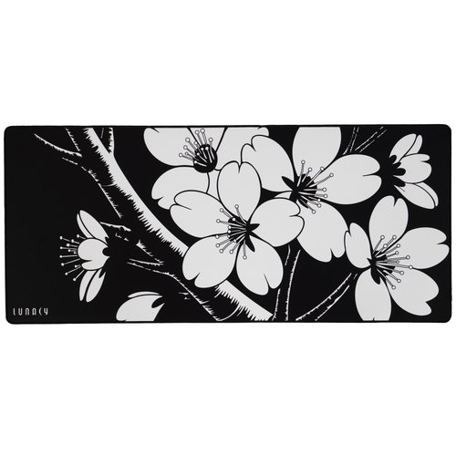 Коврик Lunacy Slip Deskmat Sakura Black (XL) черный