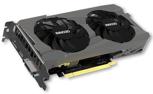 Видеокарта INNO3D GeForce RTX3050 TWIN X2 V2 [N30502-06D6-1880VA60]