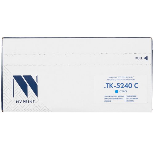 Картридж лазерный NV-Print NV-TK-5240 голубой