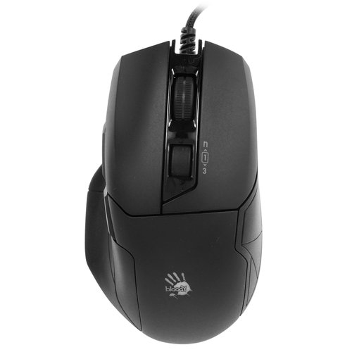 Sichqoncha simli A4Tech Bloody W70 Max  qora