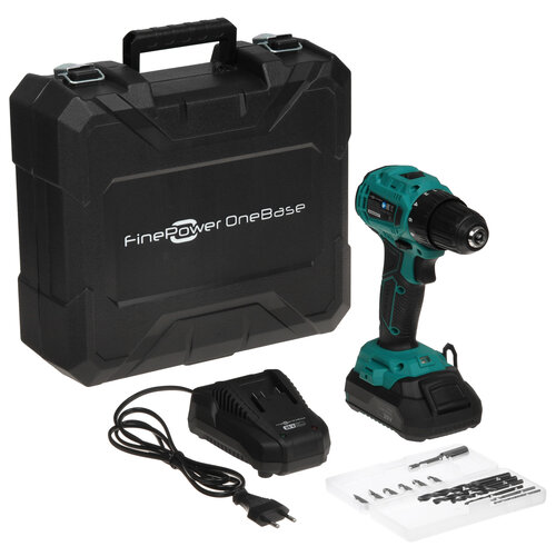 Дрель-шуруповерт FinePower OneBase CDBL35 OneBase20